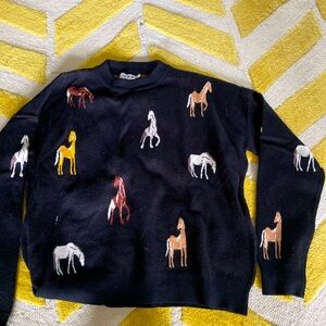 Equestrian Sweater By THML women’s small